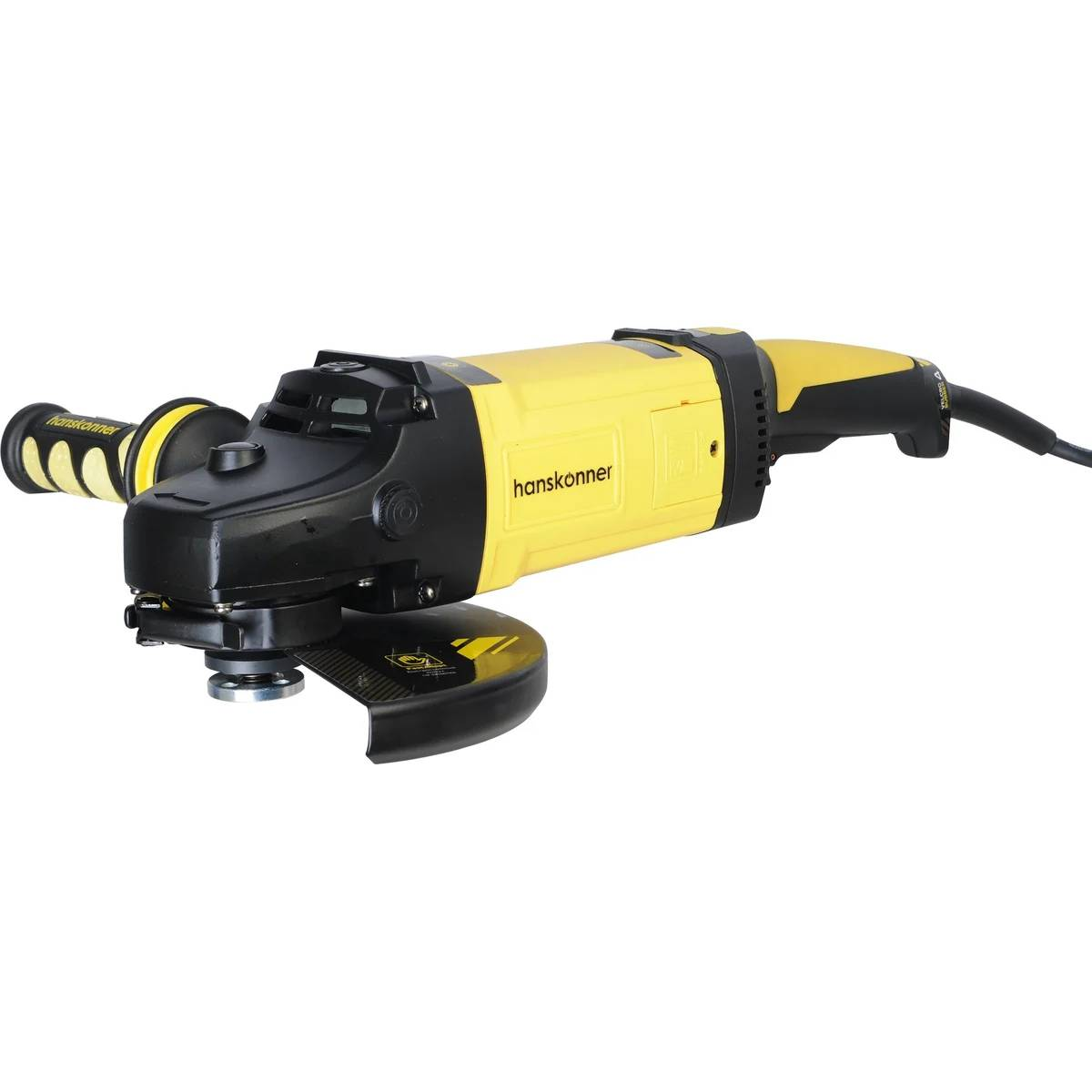 Машина углошлифовальная 230мм, 2400Вт,6500 об/мин,плавн.пуск,трехпоз.рук,Hanskonner HAG24230ECH