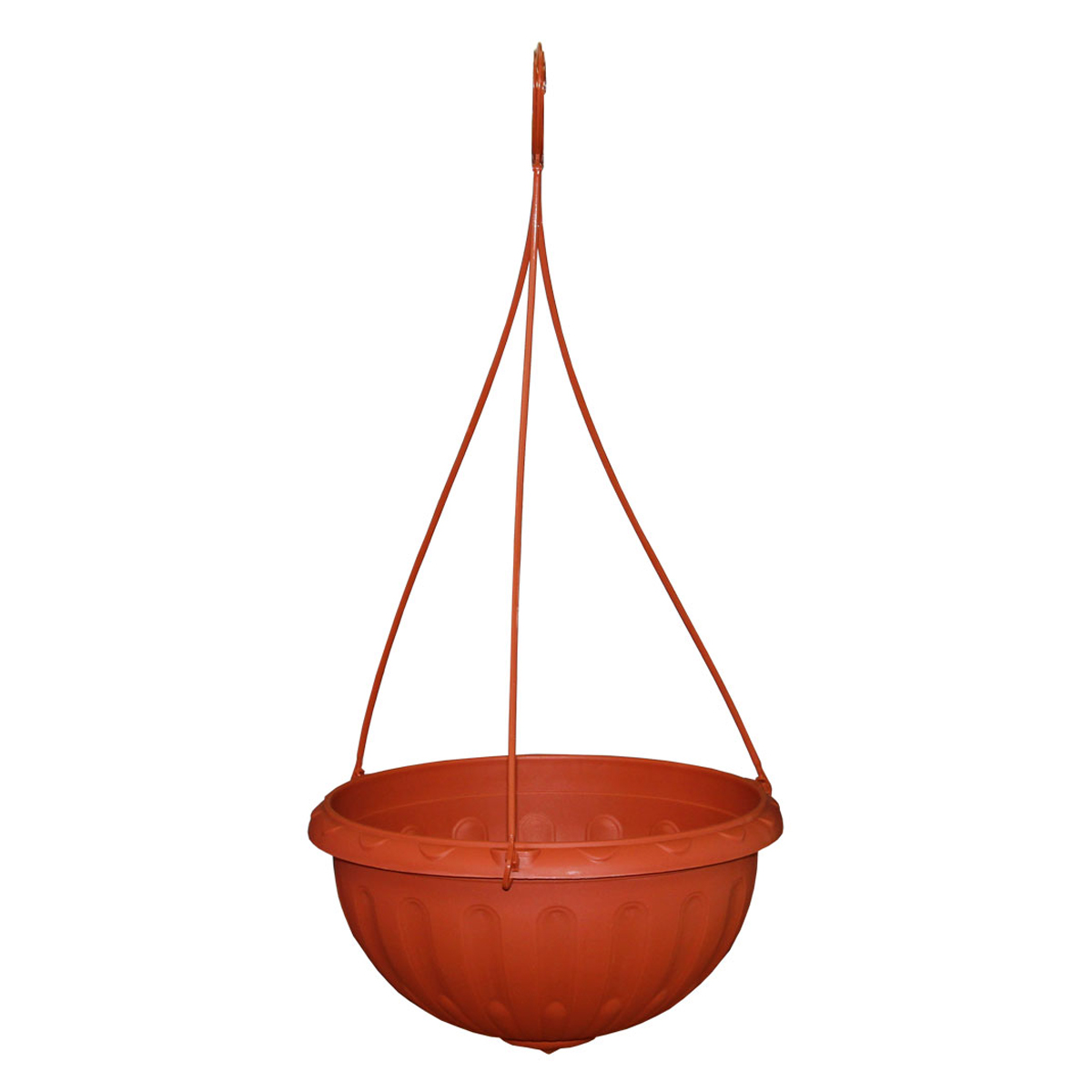 Кашпо подвесное Джулия D250мм 3,5л коричневый М1608