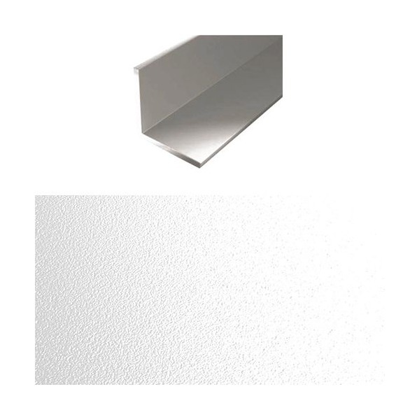 Профиль уголок 15*15*1  Уп 04-27.2700.516 белый