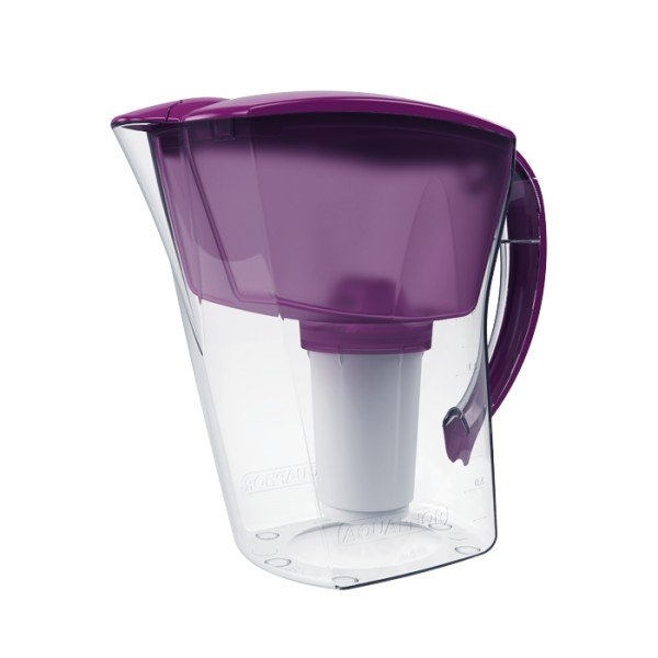 Кувшин Аквафор Аквамарин с доп.мод.  (цикламен)