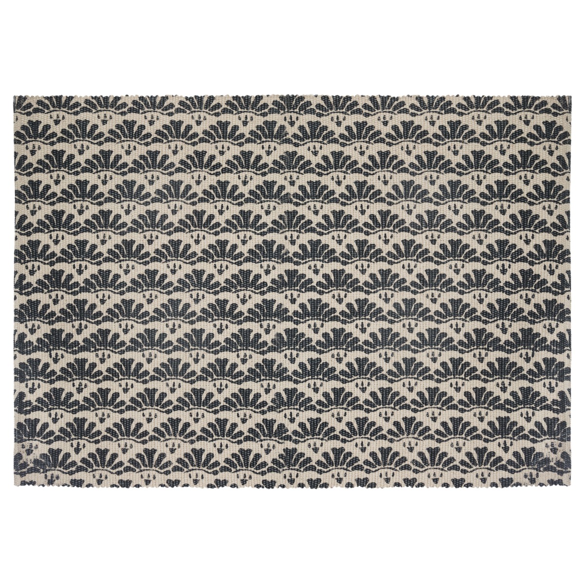 Коврик интерьерный Atmosphera 60х90 см темно-серый хлопок 163947L