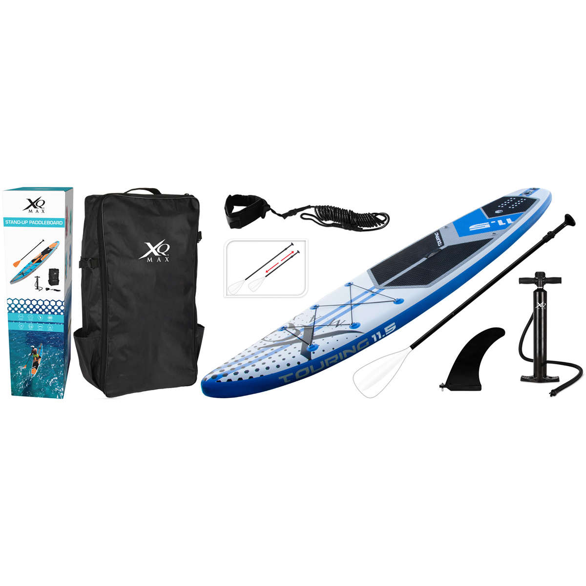 Сапборд XQMAX 350х79х15 см нагрузка до 150 кг комплект 8DP001420 К