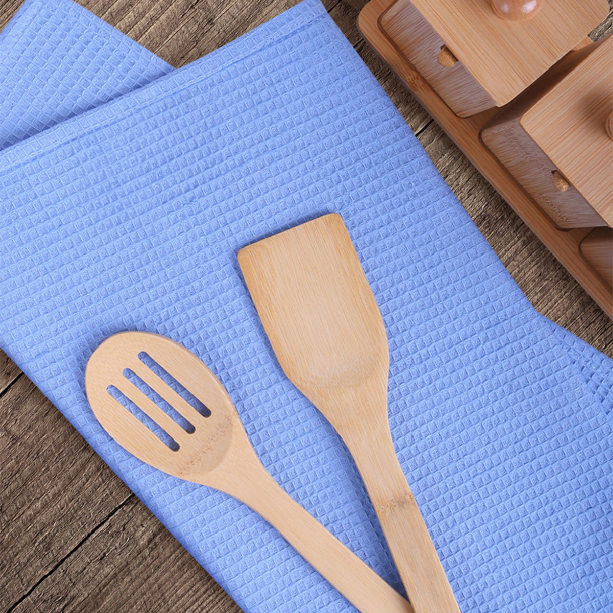 Набор полотенец Василиса Незабудка 45х59 см х3шт вафля