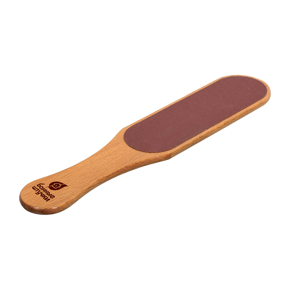 Пилка для педикюра Банные штучки, 27х5,5х0,6 см, бук 33087