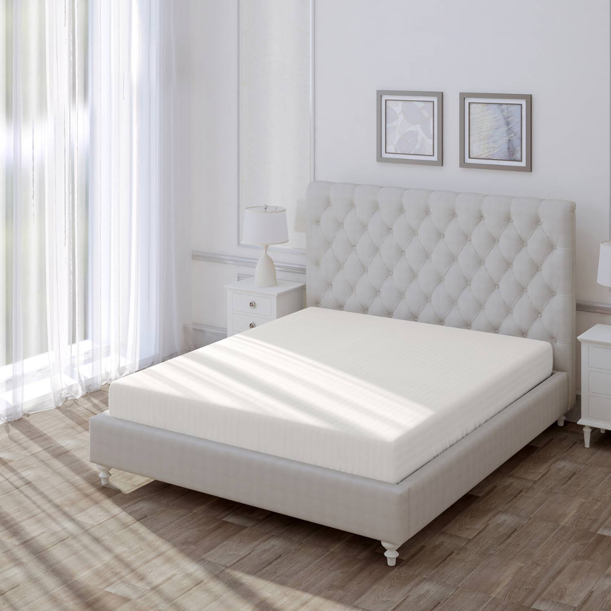 Простыня Волшебная Ночь Warm white 220х240 см Простыня Волшебная Ночь Warm white 220х240 см