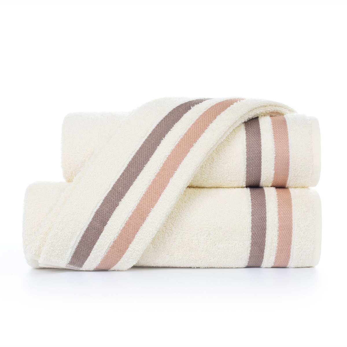 Полотенце Самойловский Текстиль Исландия 50х90 см ванильный бордюр