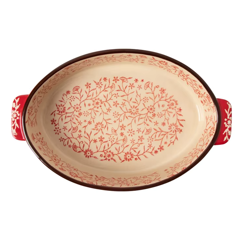 Форма для выпечки DH Flower 33,2х20,3х6 см красный SM01-21