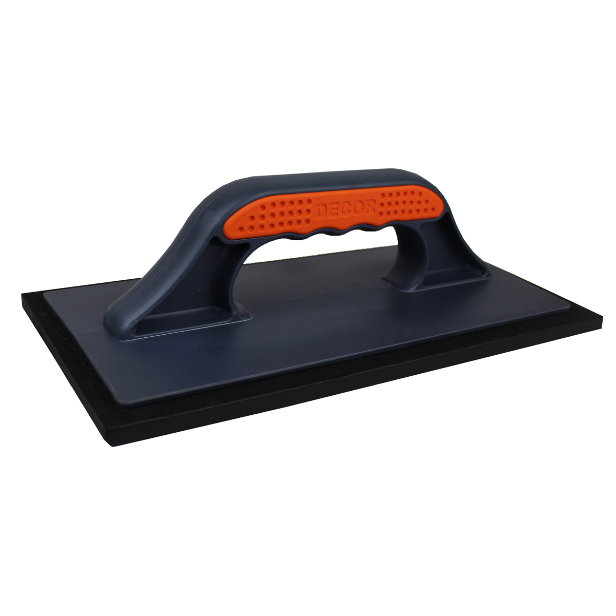 Терка DECOR, 2K, 280 х140 мм, EVA черная резина (670-003)