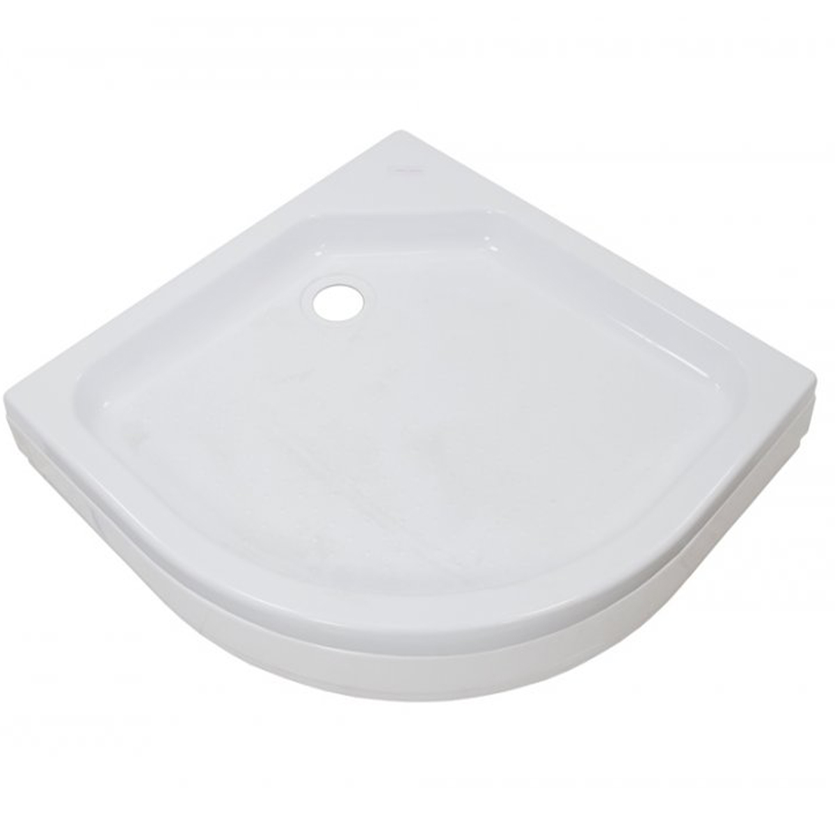 Поддон душевой Triton ПД22 ДК 1/4 круга, низкий 80х80 в комплекте