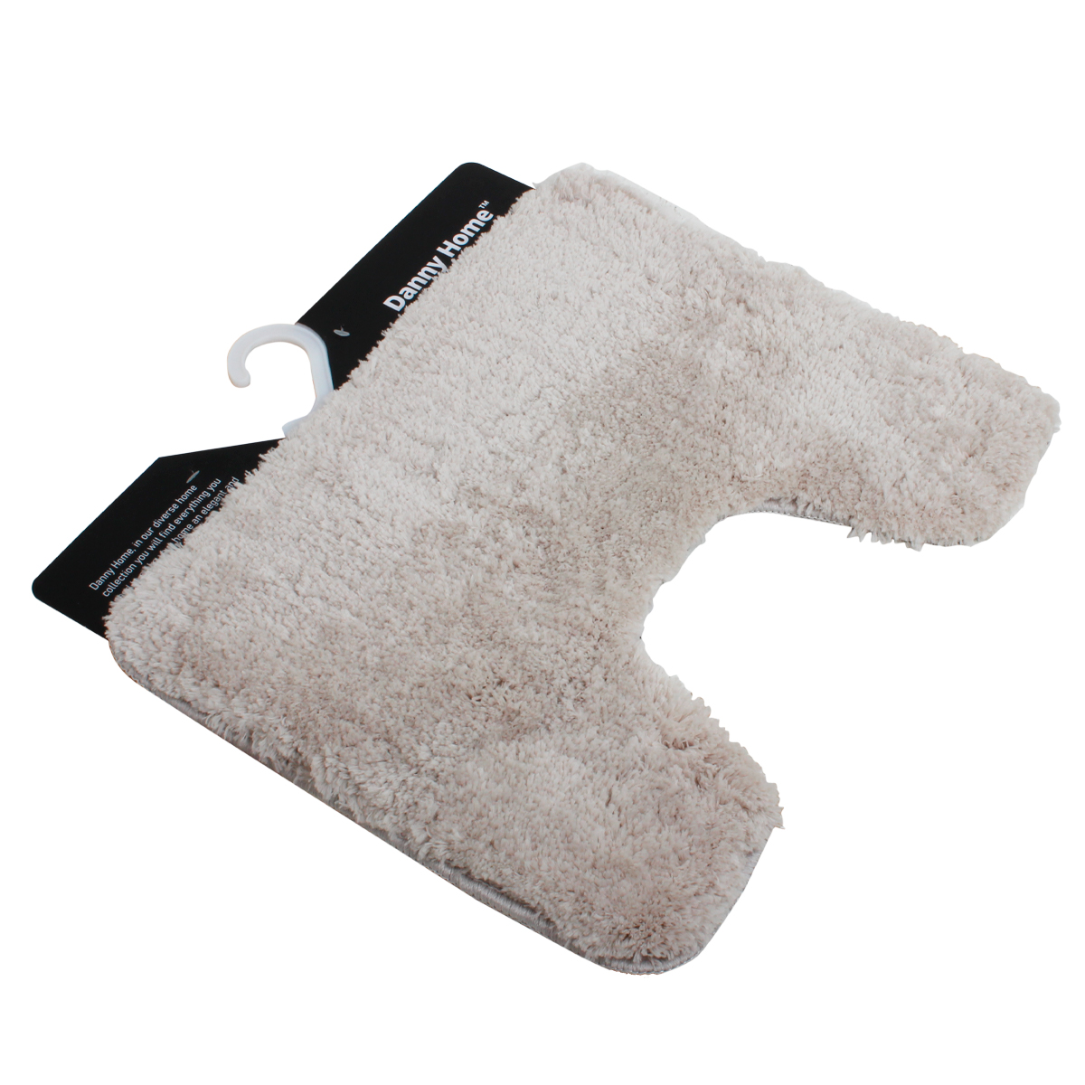 Коврик для туалета 40х50см светло-серый RM19-03