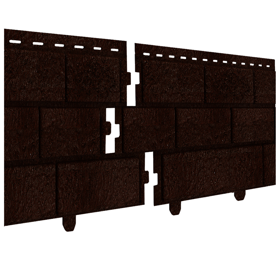 Внутренний угол ( ПВХ).0230.Н. "Стоун-Хаус", кирпич коричневый