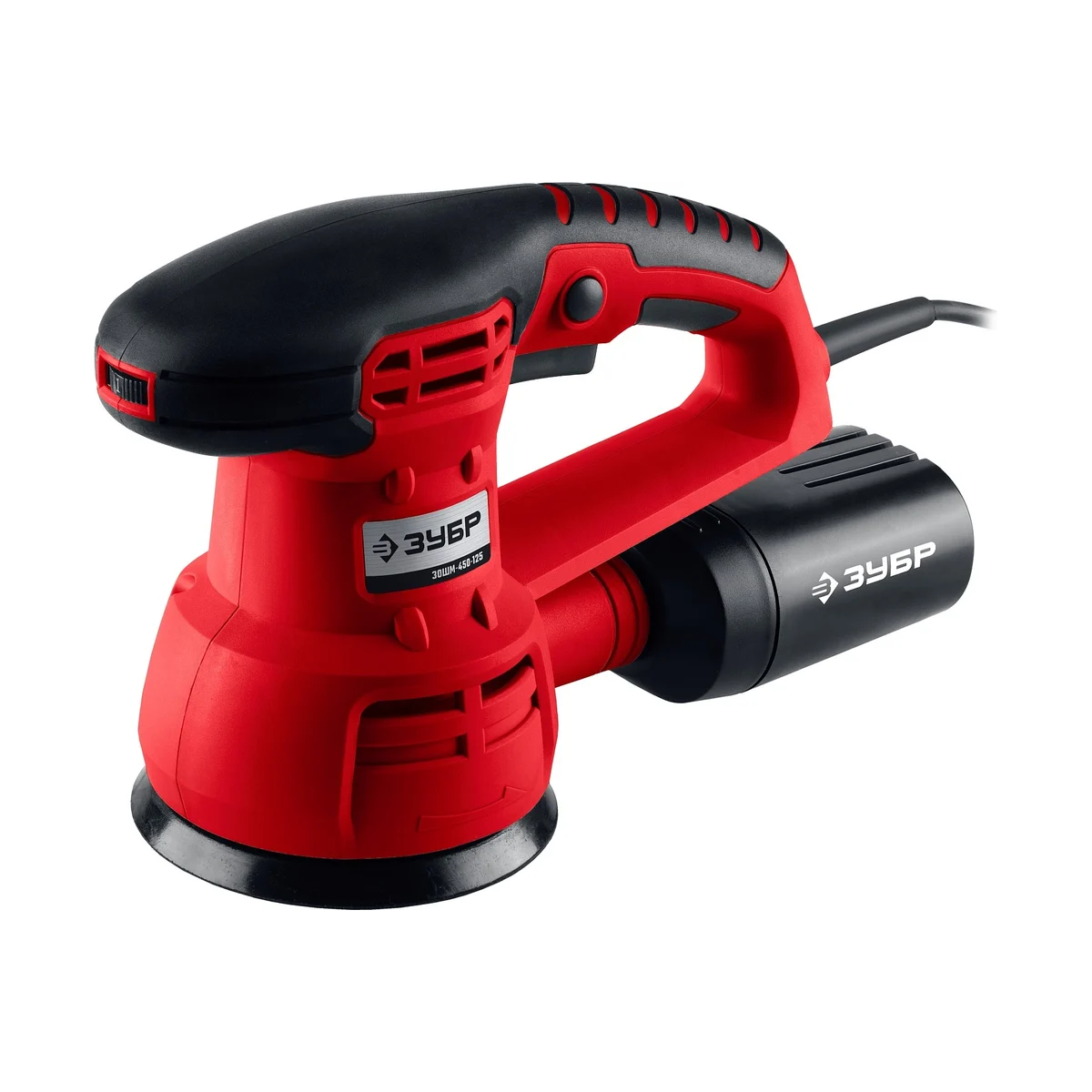 Машина ЗУБР орбитально-шлифовальная, 125мм, 450Вт