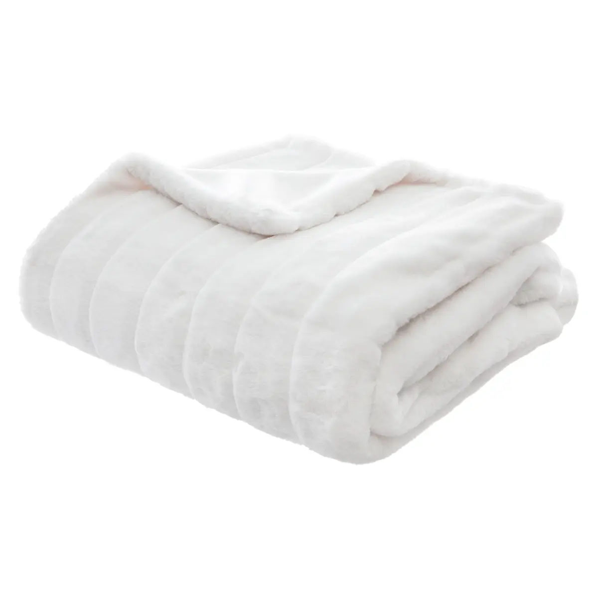 Плед Atmosphera 120х160 см мех белый 146230Z