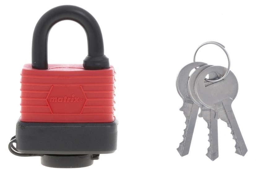 Замок навесной всепогодный, 50 мм// MATRIX