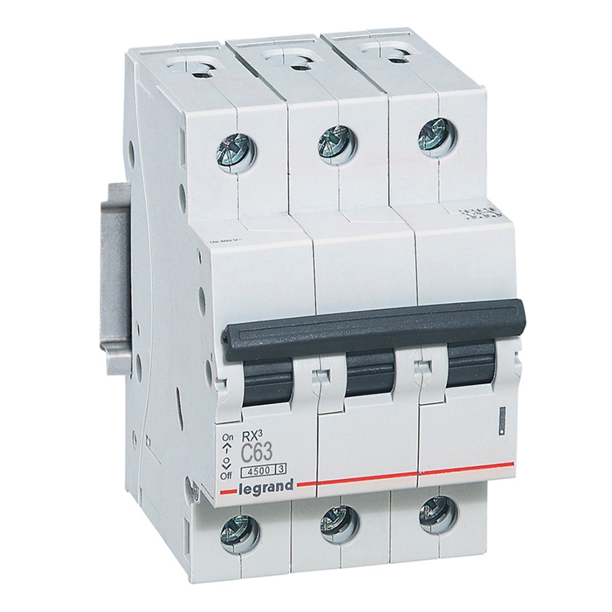 Автомат Legrand RX3 ВА 3Р С 63А 4,5ka 419714