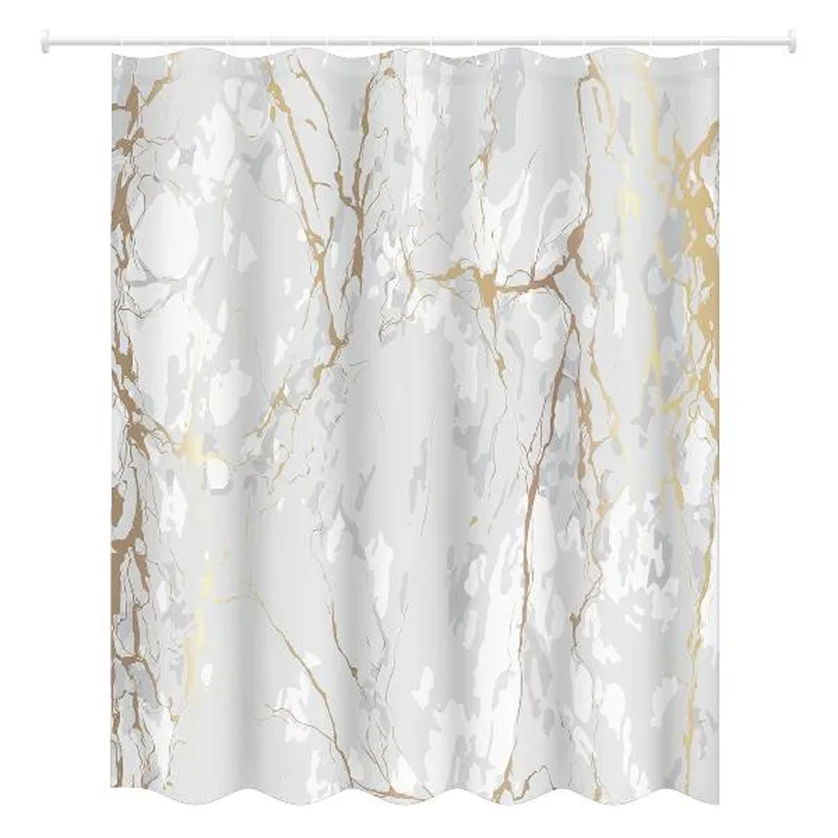Штора для ванной Master House Марбл 180х200 см полиэстер 75423