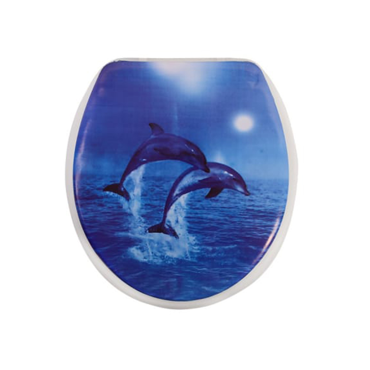 Сиденье для унитаза Аквалиния  SK-06048 морские акробаты
