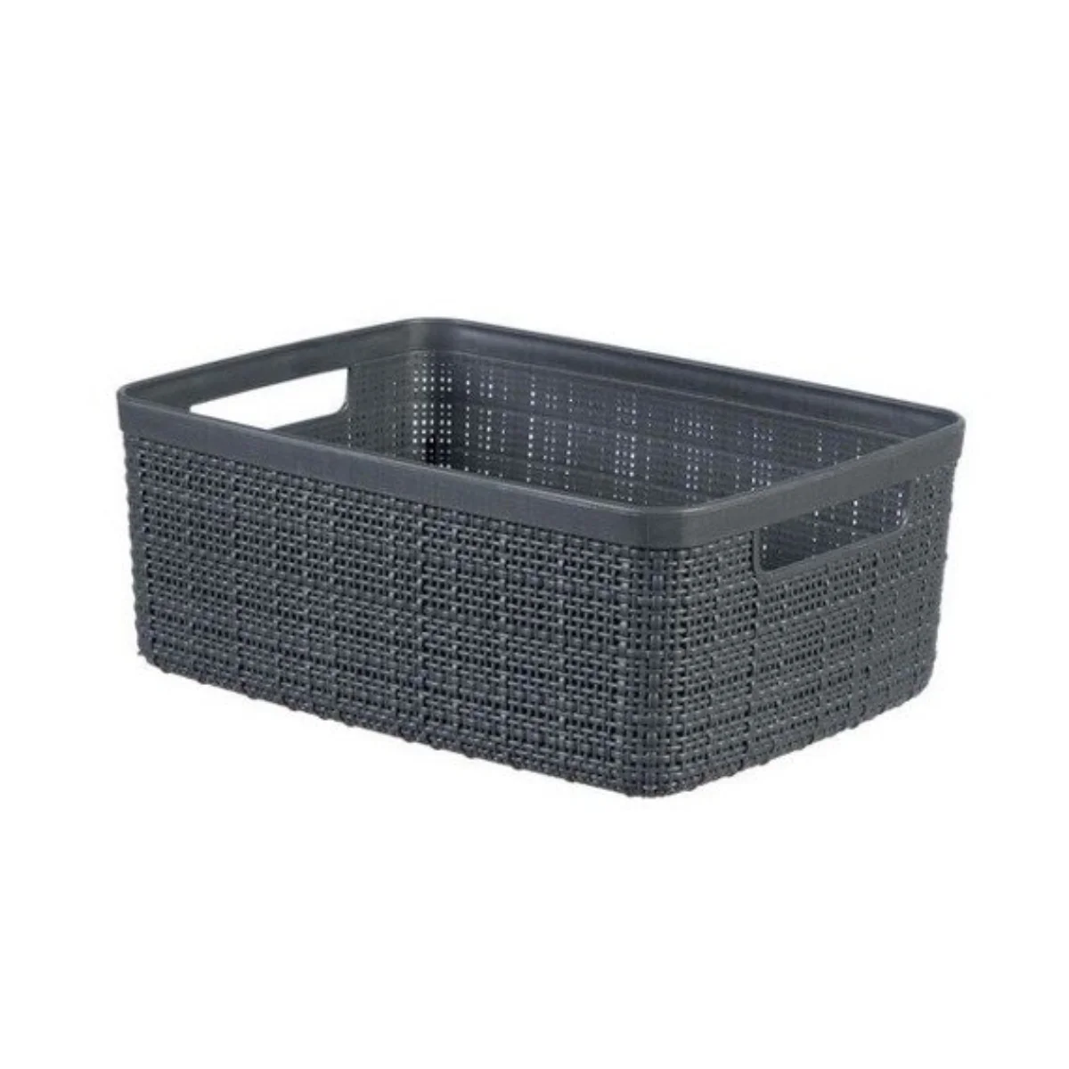 Корзина Curver Jute для хранения S 5л темно-серый
