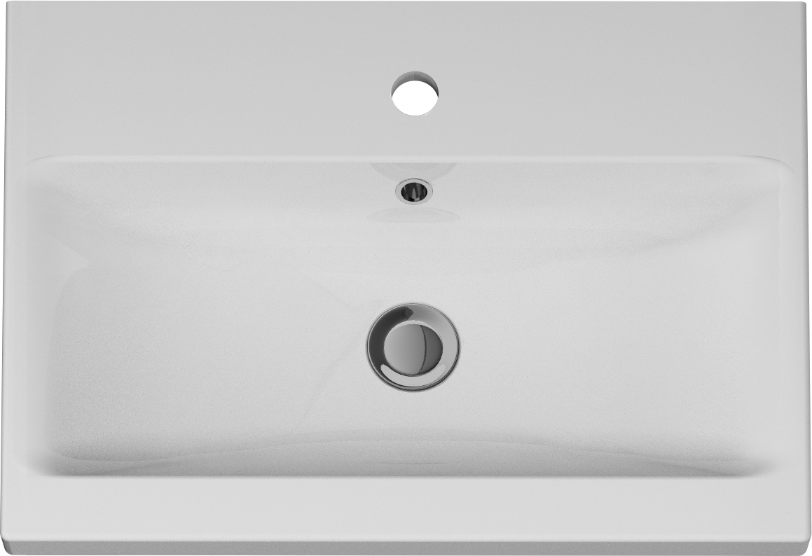 Умывальник мебельный  АМ.РМ GEM, 60 см, белый, M90WCC0602WG