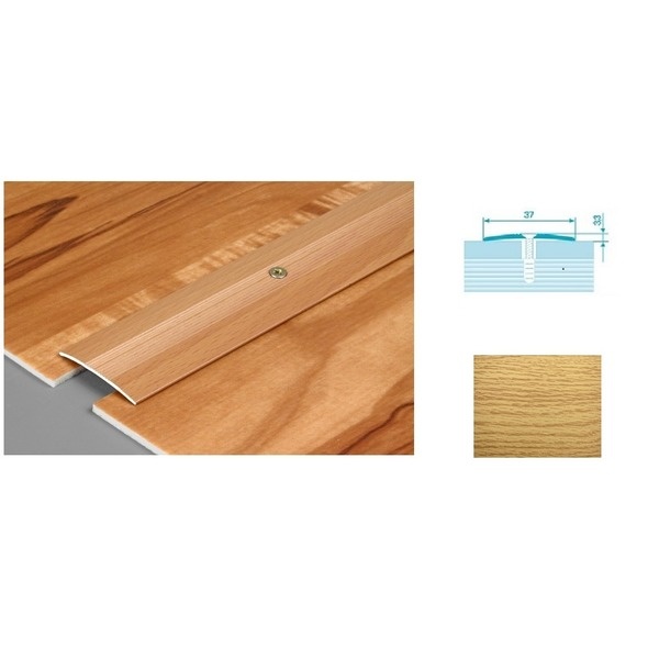 Планка порожная  ПС 03. дуб светлый.0,9м