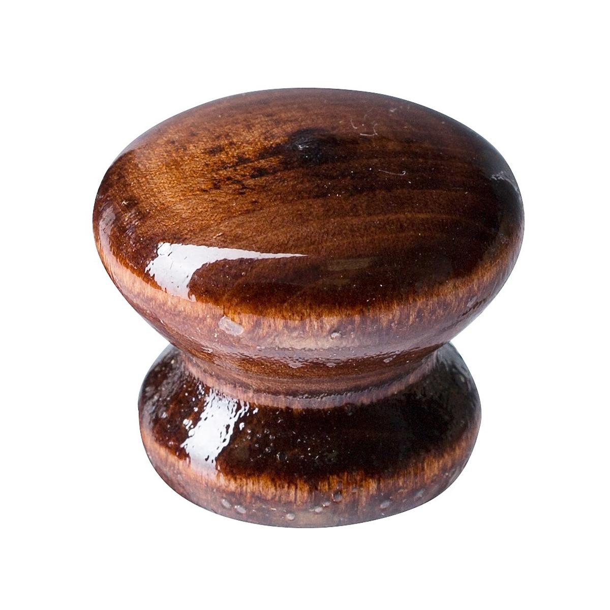 Ручка буков.лак мод.3 (красное дерево/глянцев. 2 шт)