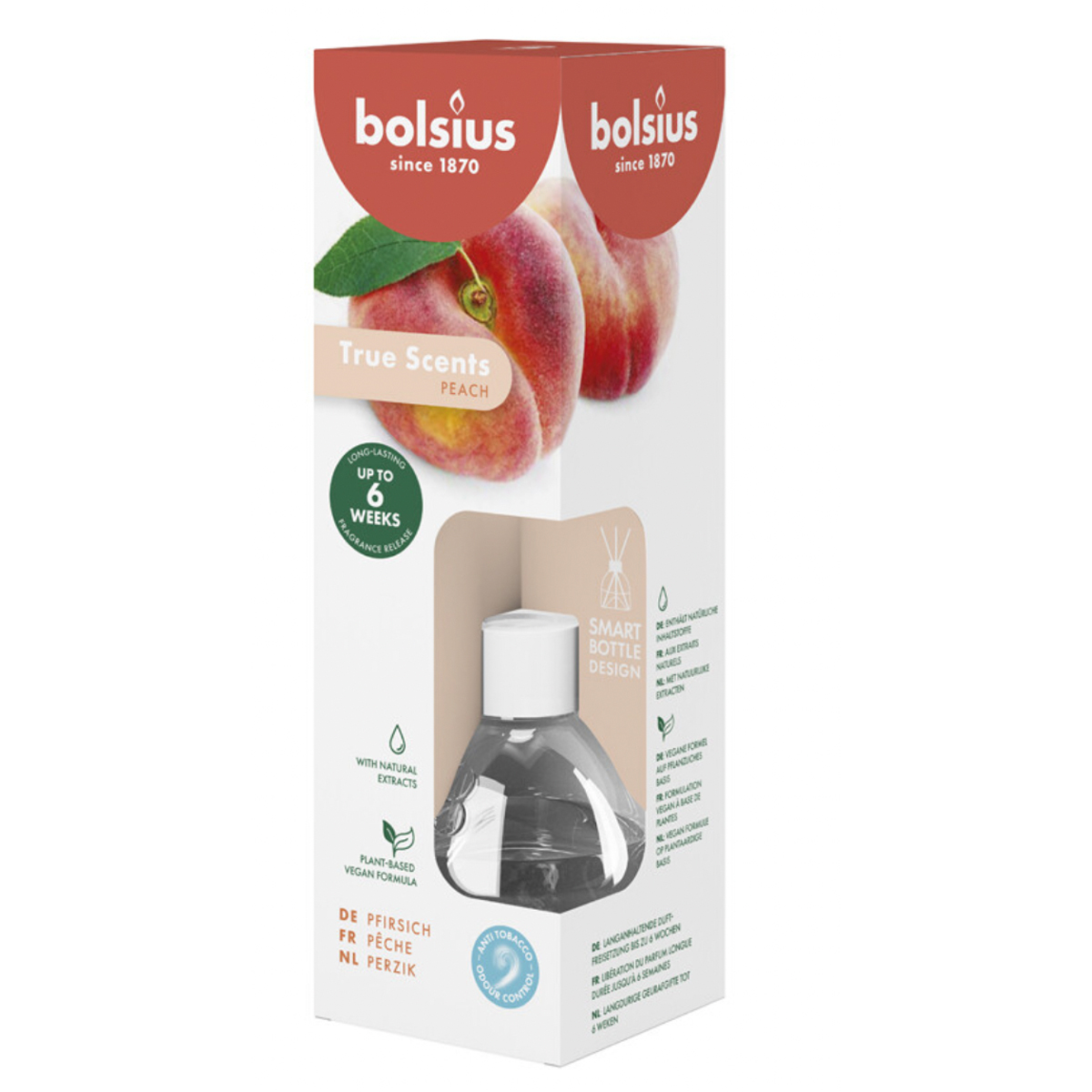 Аромадиффузор Bolsius 60 мл Персик