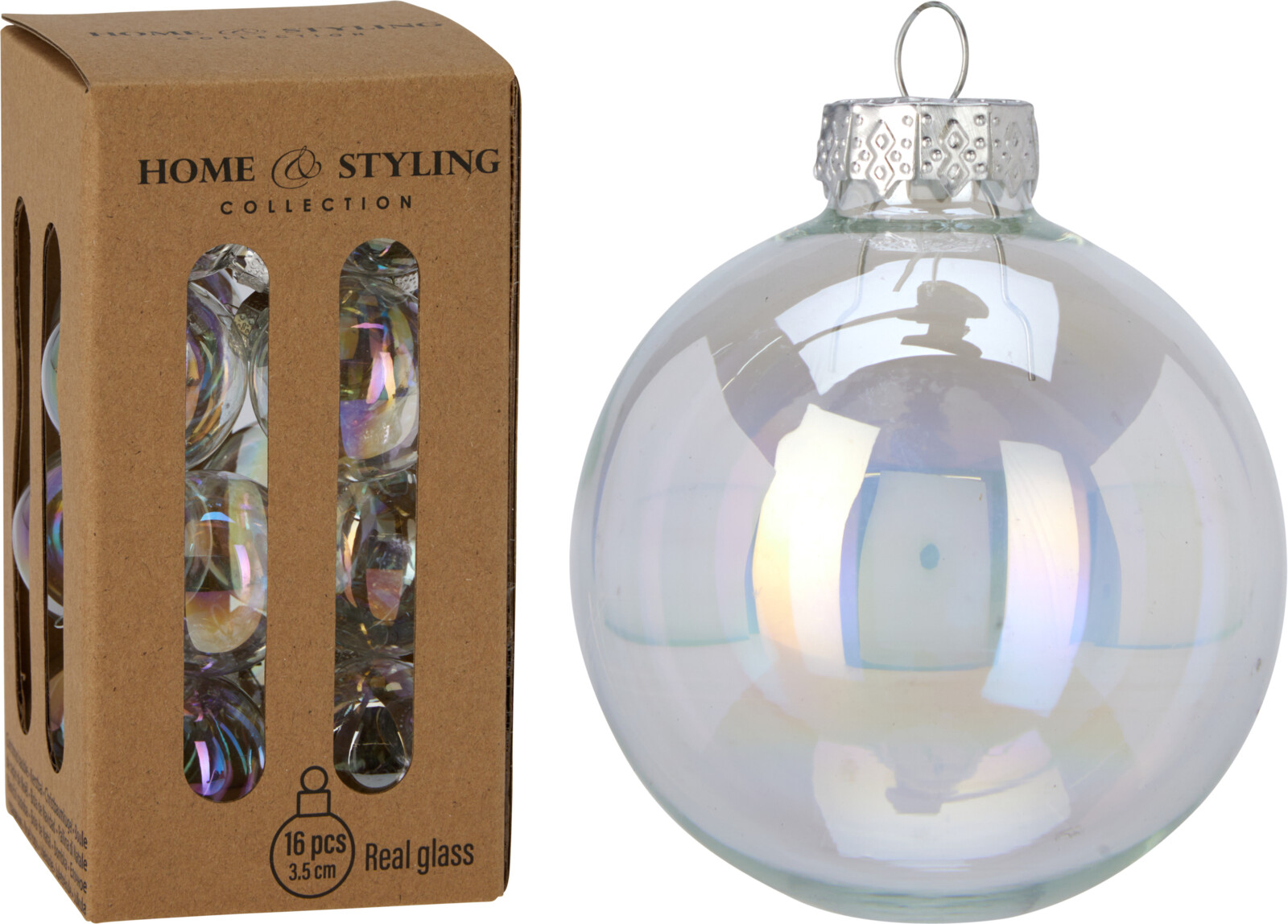 Набор шаров переливающихся 16шт 3,5 см ARB200030 К