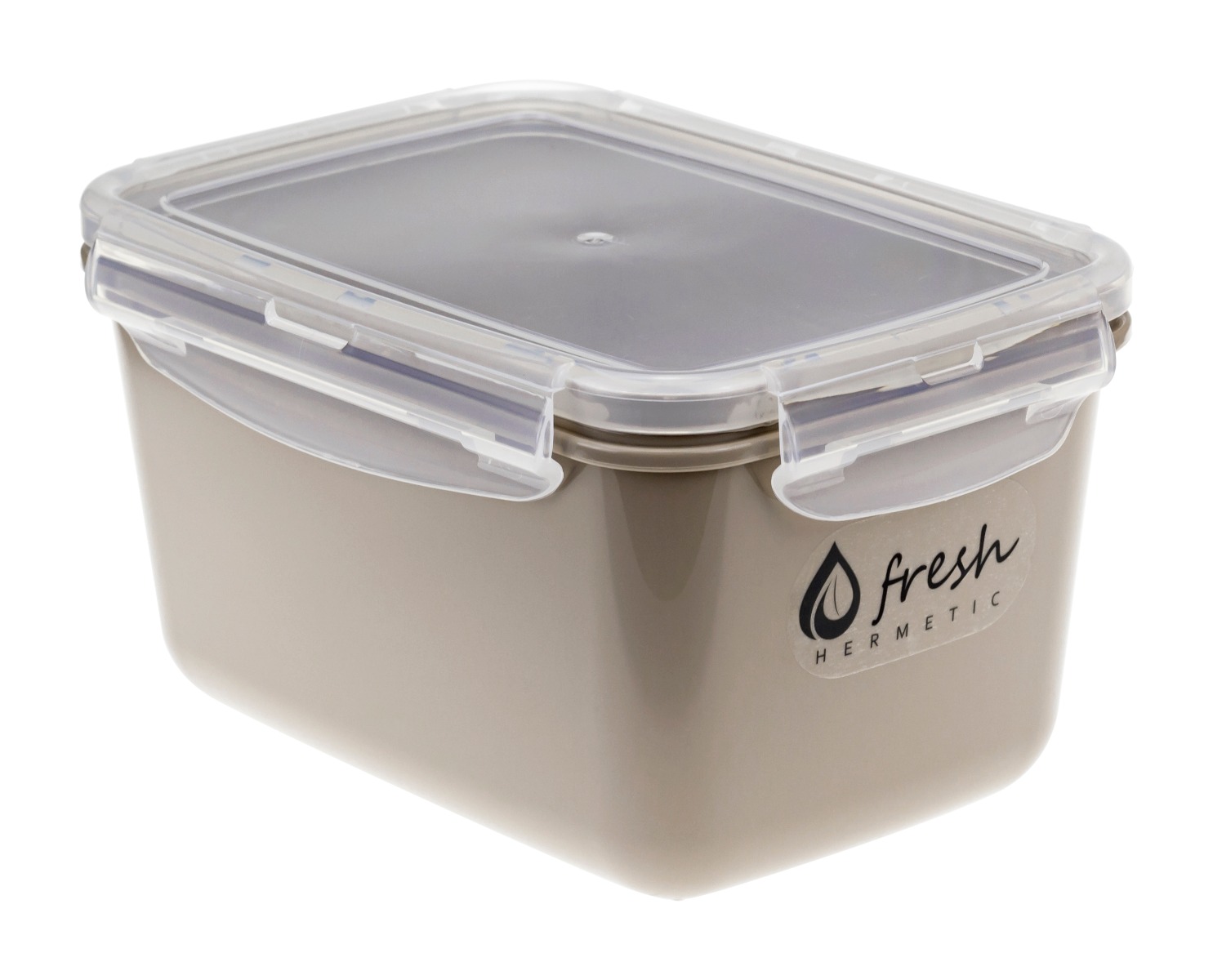 Ёмкость для продуктов IDEA ФРЕШ герметичная 1,3 л капучино М 1423