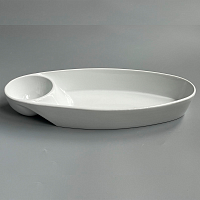 Тарелка для сервировки DH 38,7х15,5 см фарфор CPK-041