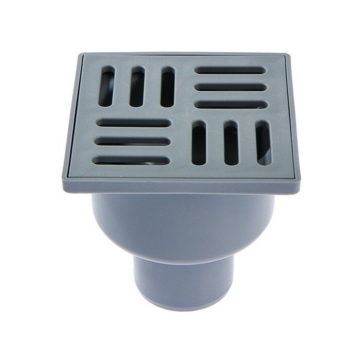 Трап Ани Пласт вертикальный нерегулируемый ТА 5210  с выпуском 50 мм, с пласитк решеткой 15х15см (16