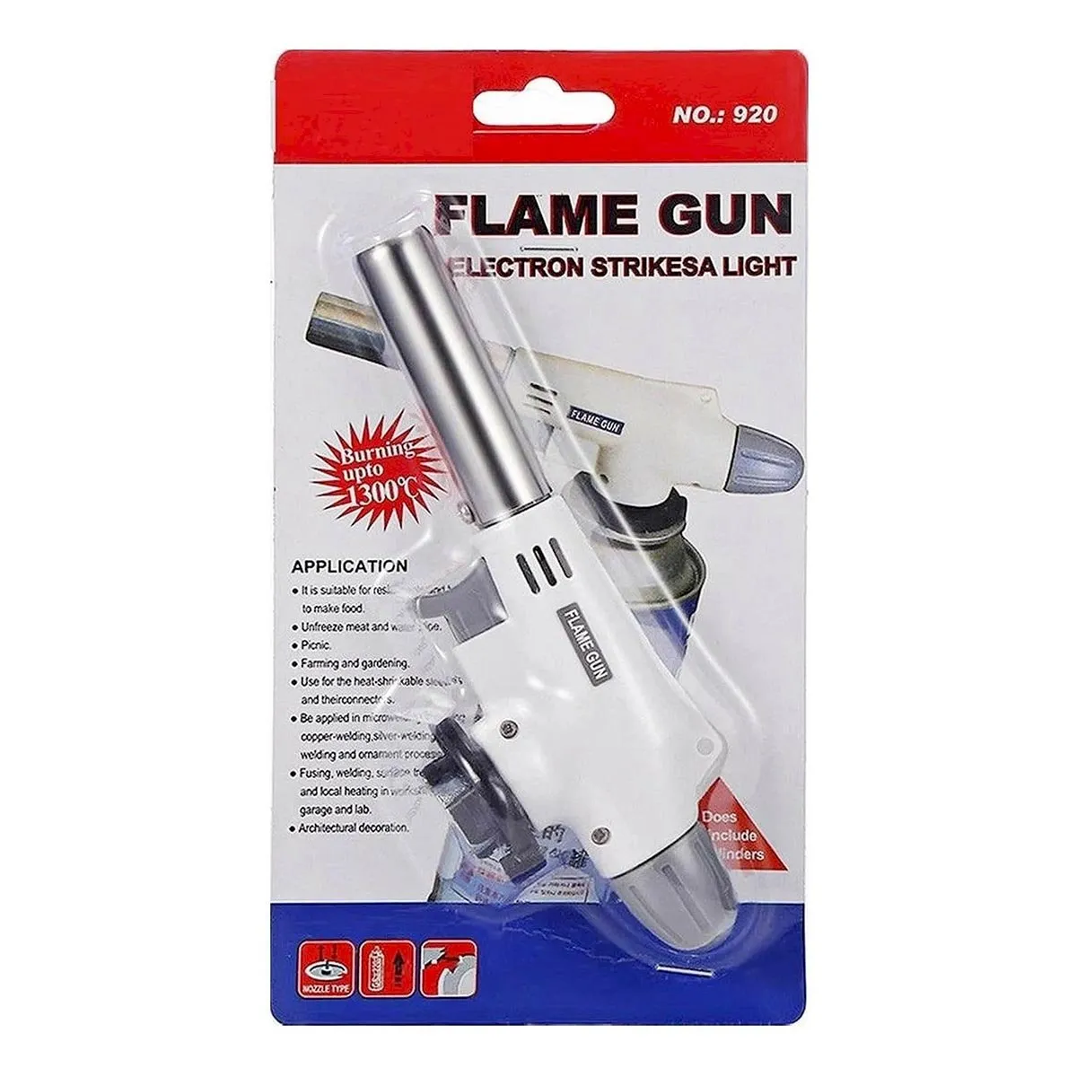 Горелка газовая Campsor с пьезоподжигом до 1300° 920 CN