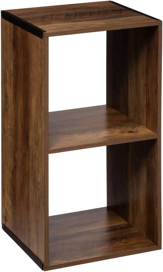 Стеллаж 5Five Mix n'Modul 2 секции 68х34,5х32 см коричневый 167861