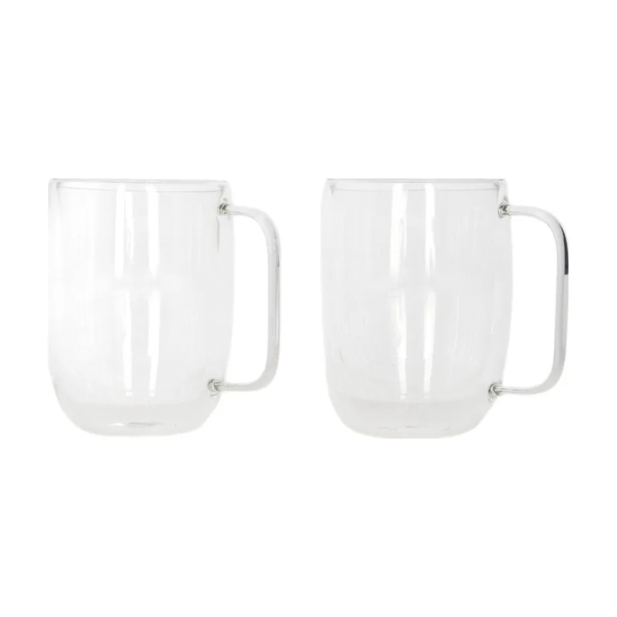 Набор кружек с двойным стеклом DH 200 мл 2 шт DW01-06