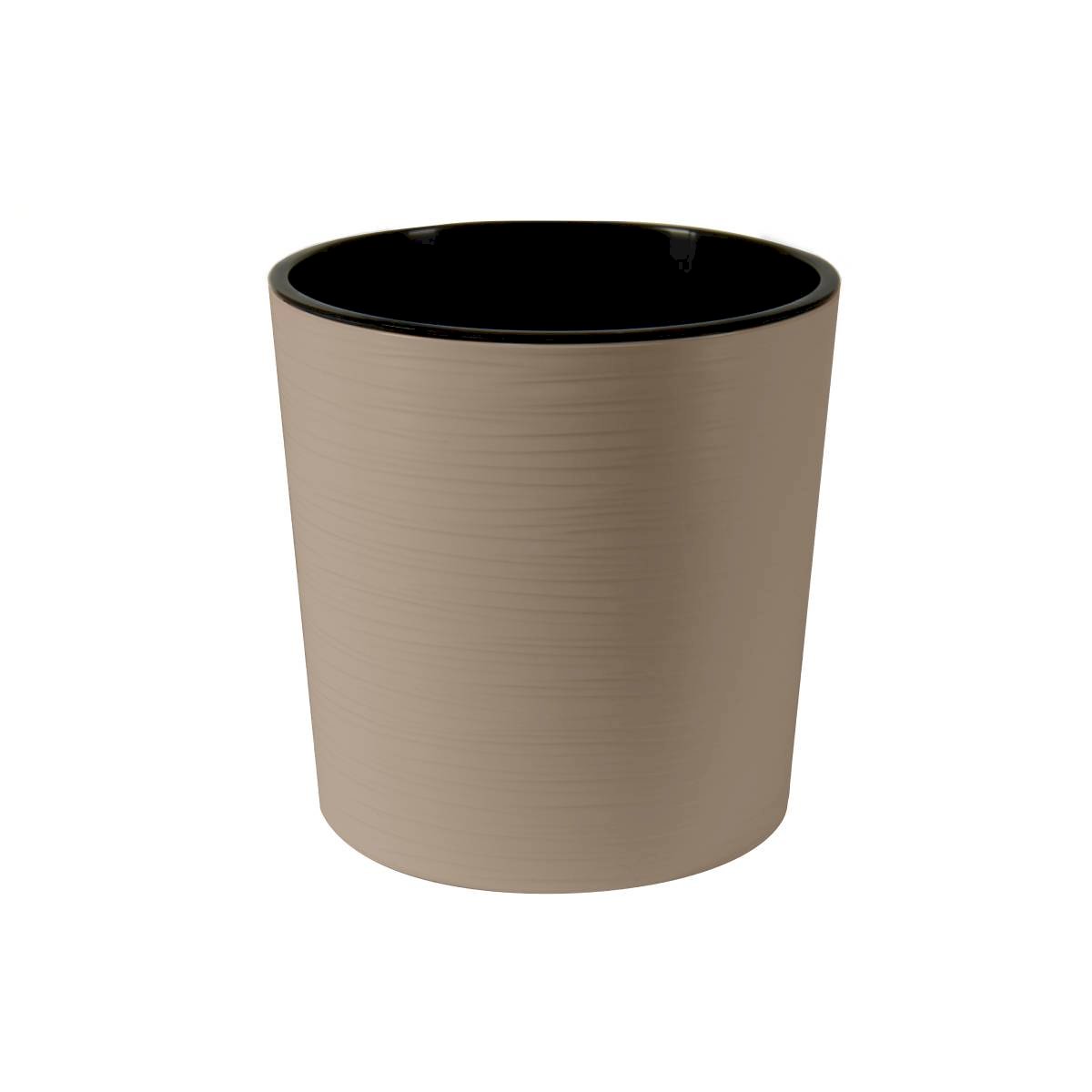 Горшок пластиковый с вкладкой, ВЕГА Фраппе d.20 h.20 5,2 ВГ 20-12