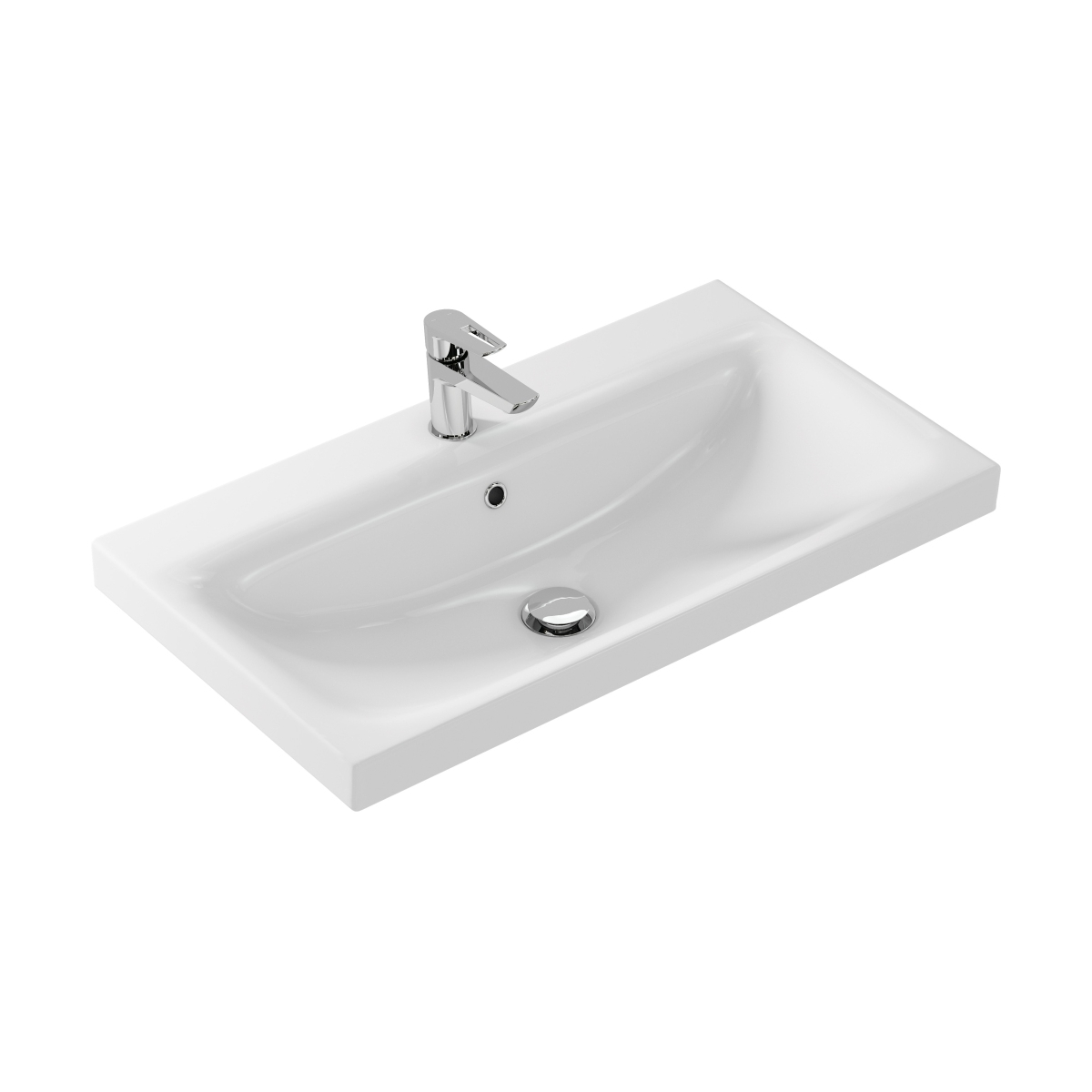 Раковина Cersanit  мебельная MODUO 80 1 отв. Арт.62814 Раковина Cersanit  мебельная MODUO 80 1 отв. Арт.62814