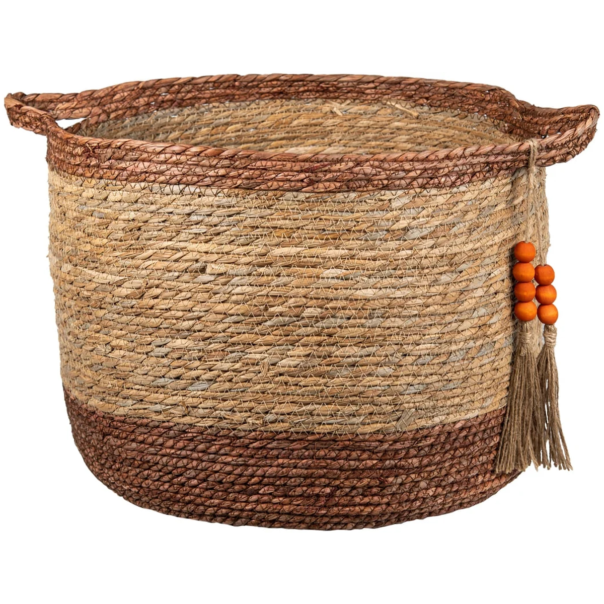 Корзина для хранения Natural House Бразилия D47хН33 см, натуральный, шоколадный UC-243 XL