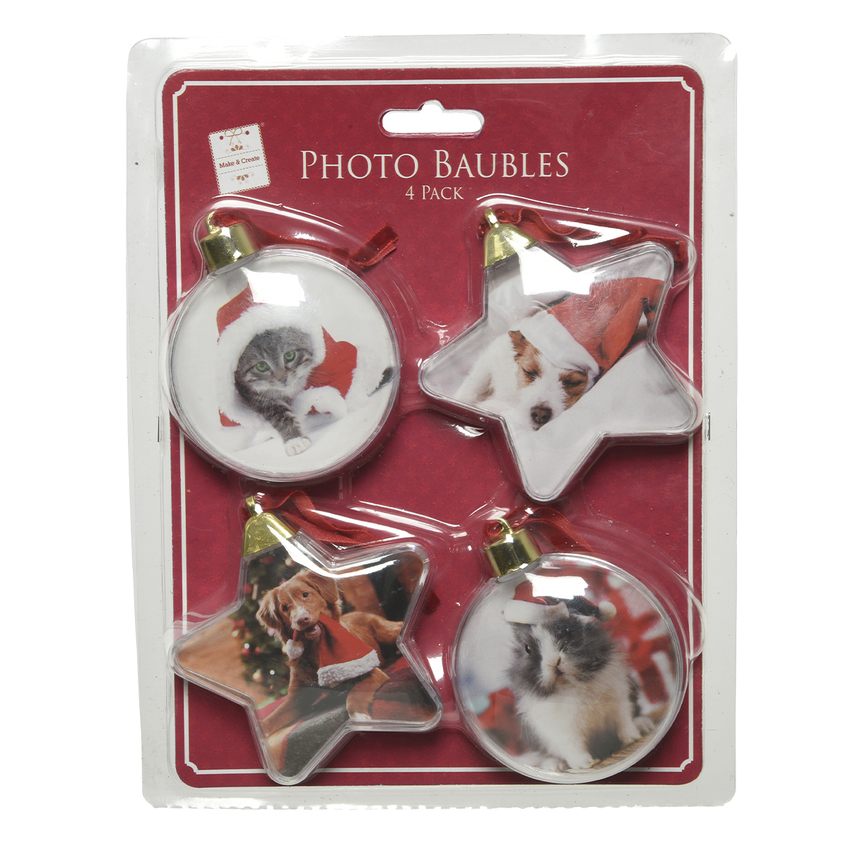 Набор елочных украшений 4 шт. для фото 516342 Kmg