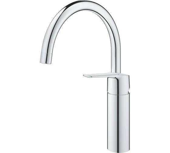 Смеситель д/к GROHE Start, C-образный высокий излив, цвет Хром (30469000) Смеситель д/к GROHE Start, C-образный высокий излив, цвет Хром (30469000)
