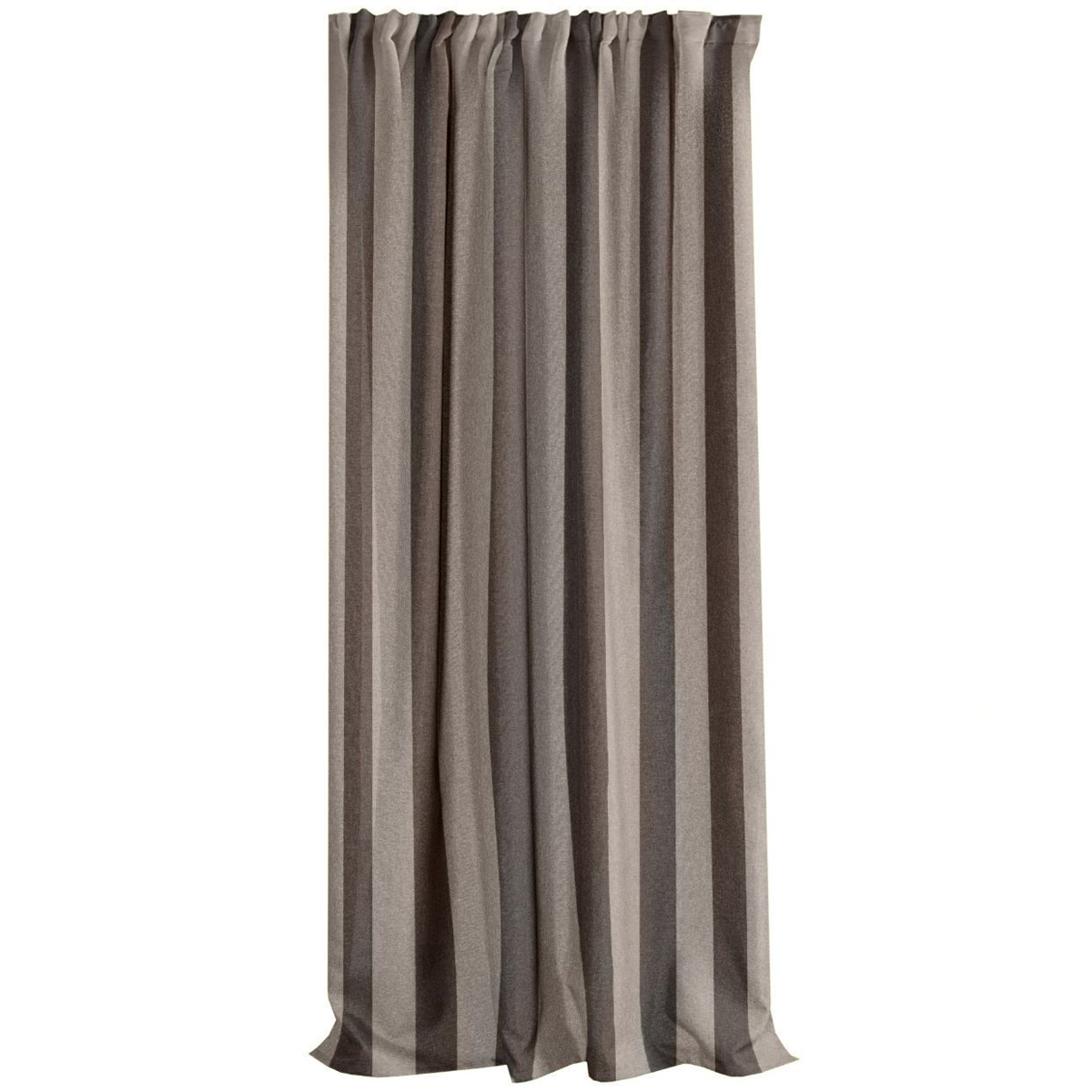 Штора портьерная Волшебная Ночь 165х270 см зебра-капучино рогожка 777125