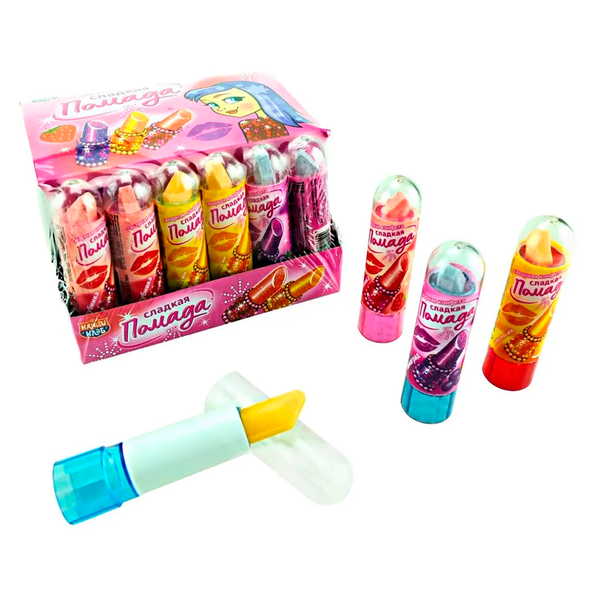 Конфета Сладкая помада сахарная 3,5гр DRG031-1