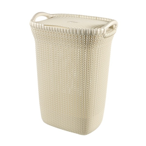 Корзина для белья Curver KNIT 57л белая