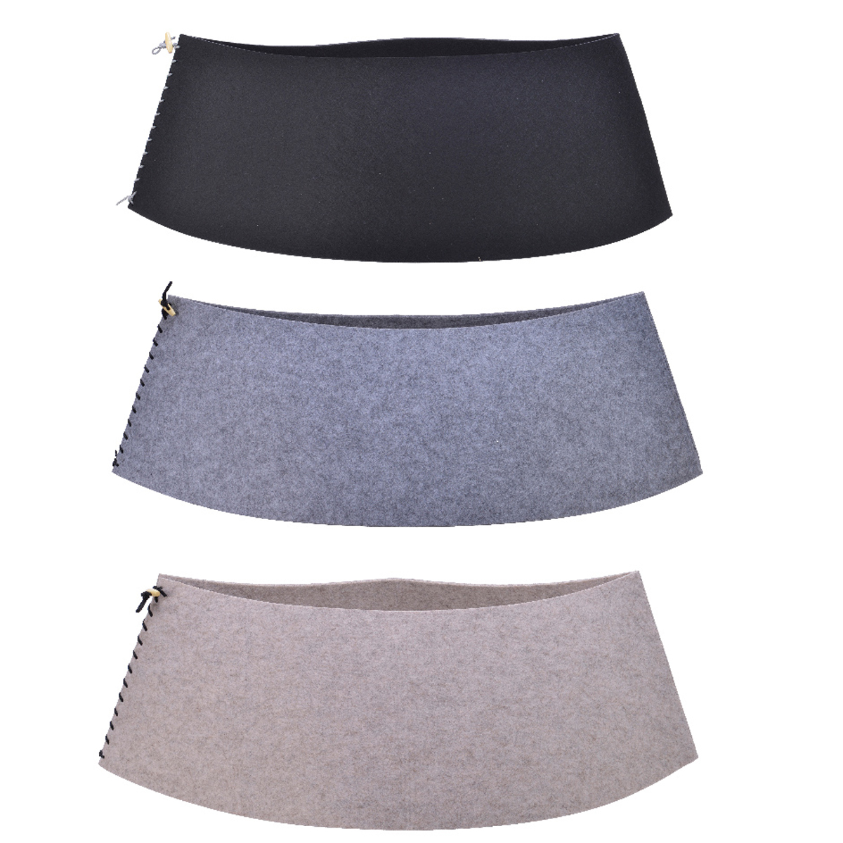 Юбка под елку из фетра 70х70х26 см 3 цвета в ассорт.611975 Kmg