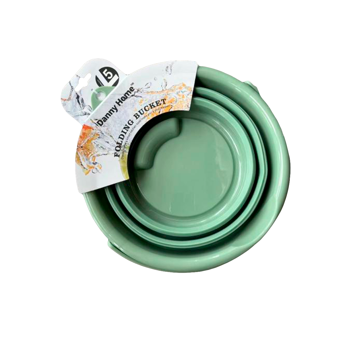 Ведро складное DH 5л 26х19х16см DH4030 CN