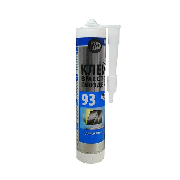 Клей в/гвоздей д/зеркал 280 мл POINT 93