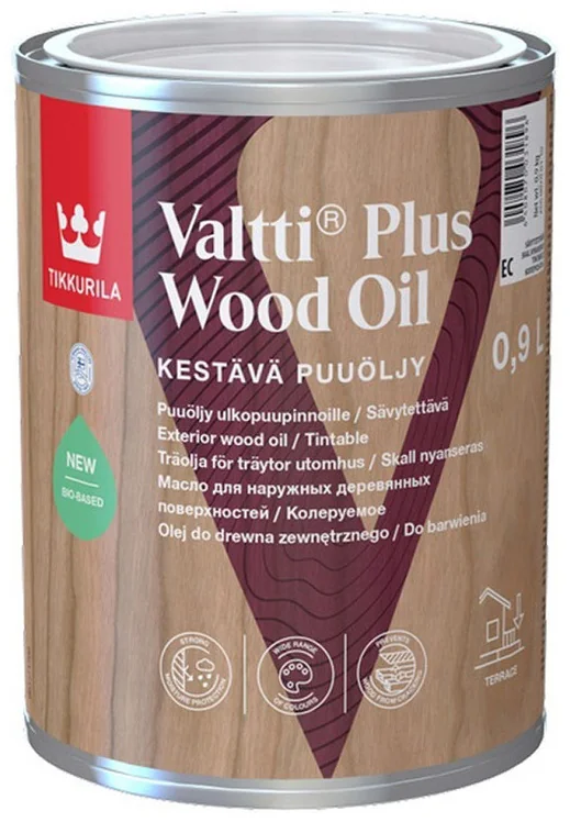 Масло VALTTI PLUS WOOD OIL EC 0,9л