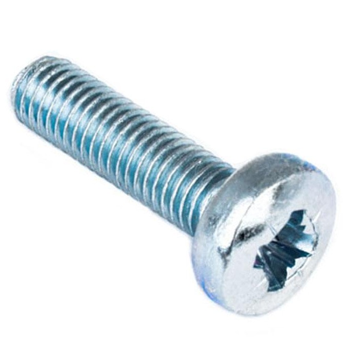 Винт пкр. DIN 7985 М8x20 (белый цинк 8 шт)