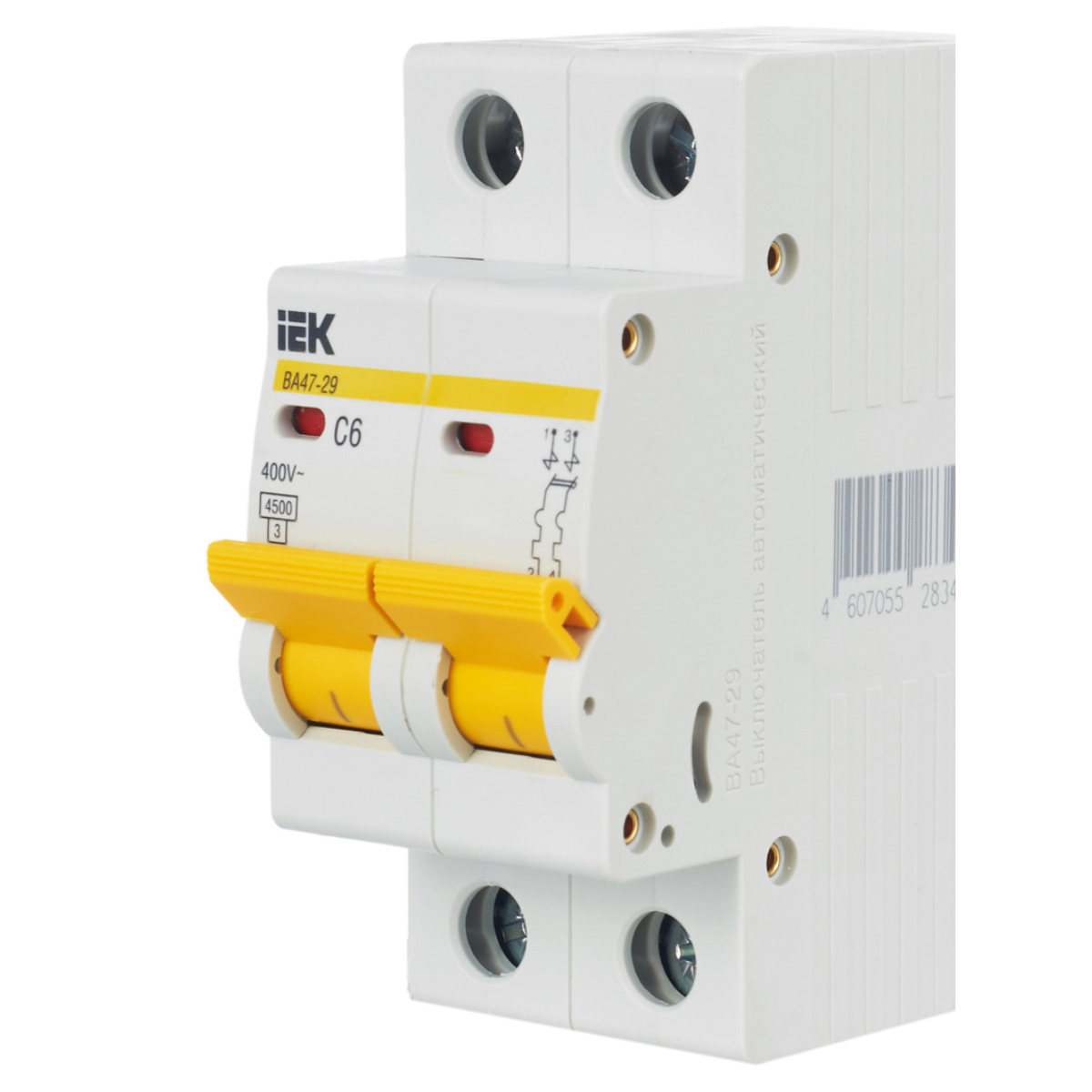 Автомат ИЭК 2   6А  ВА 47-29  MVA20-2-006-C