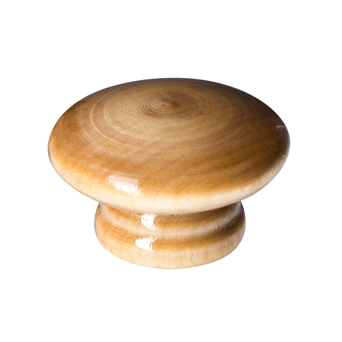 Ручка буков.лак мод.1 (светлый/глянцев. 2 шт)