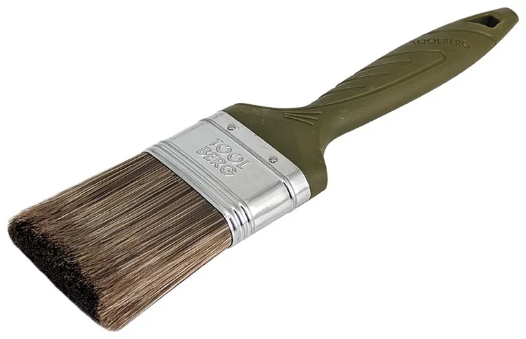 Кисть плоская "Микс-Эксперт", смешанная щетина, пласт. рук., 38мм 0112222