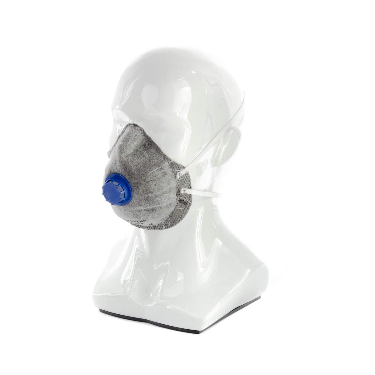 Полумаска фильтрующая формованная,модель "ИСТОК",с угольным слоем,с клапаном выдоха FFP1 NR// Россия